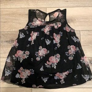 floral blouse tank🥰